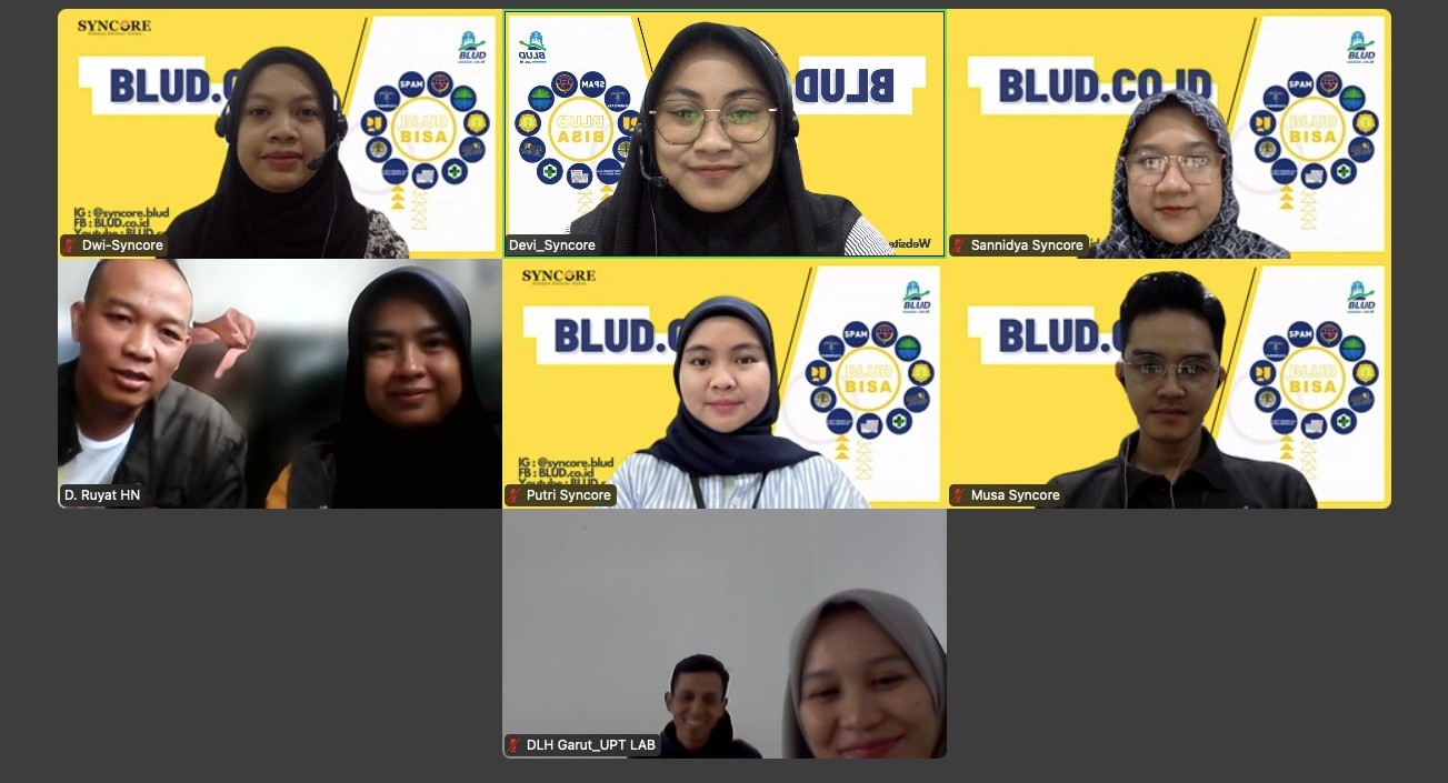 Pendampingan Syncore untuk UPT Laboratorium Lingkungan Garut Bersiap Menerapkan BLUD