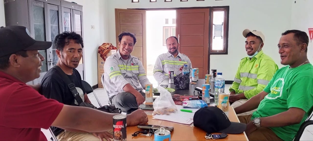 Pendampingan BUM Desa Kawasi oleh Syncore Didukung Harita Nickel