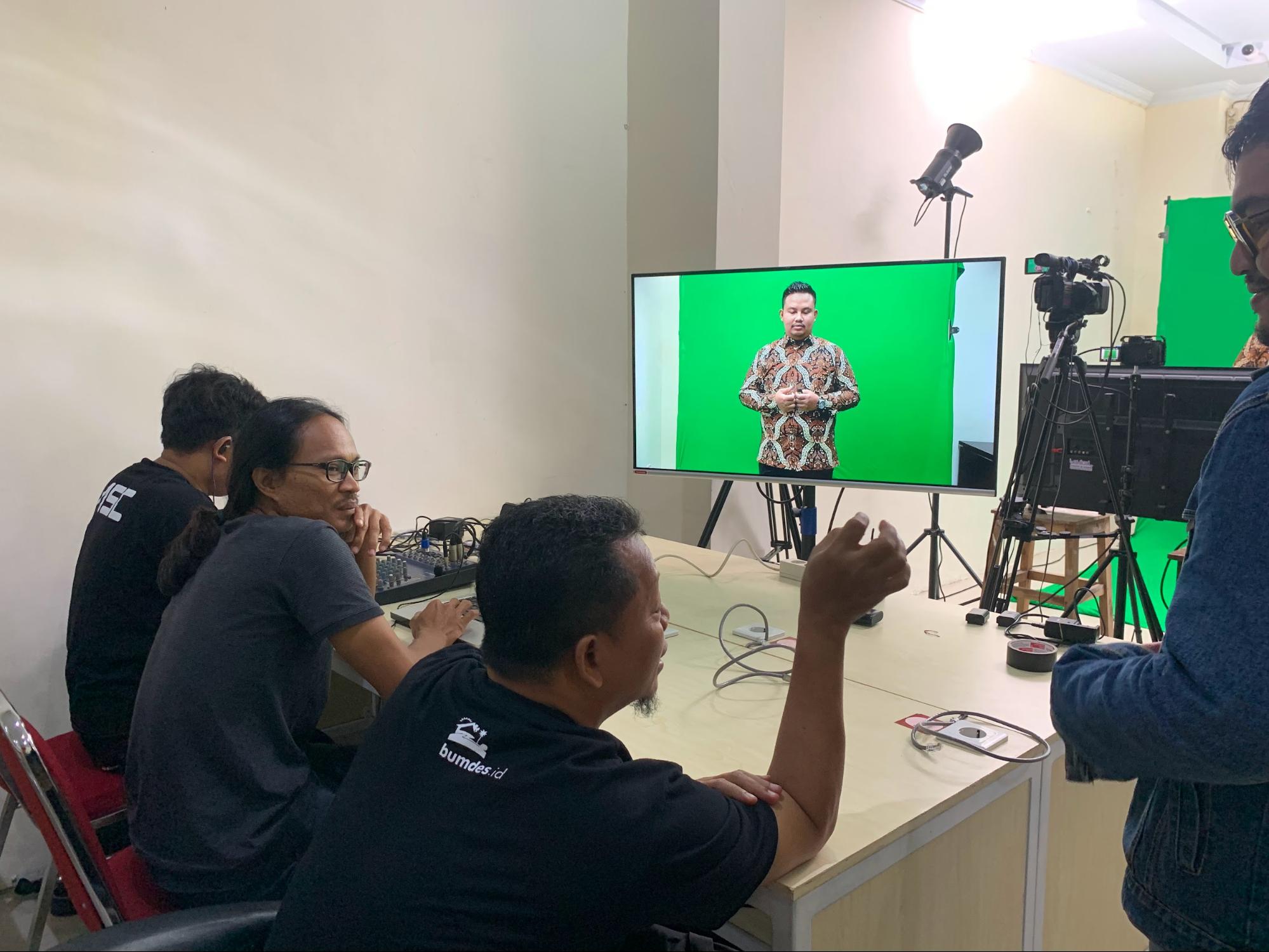 Kemendes PDTT Bersama Syncore Indonesia Produksi Video Modul BUM Desa