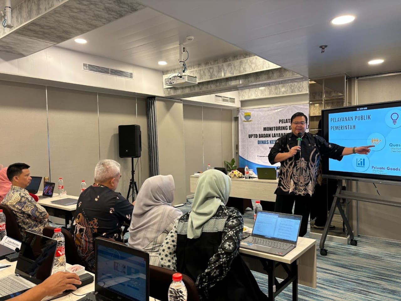 Pelatihan Monitoring dan Evaluasi BLUD Dinas Kesehatan Kota Bandung Bersama Syncore Indonesia