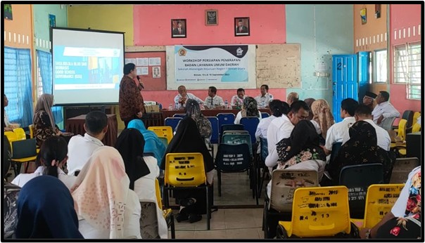 SMKN 1 Bintan Utara Susun Dokumen SPM Bersama Syncore Indonesia
