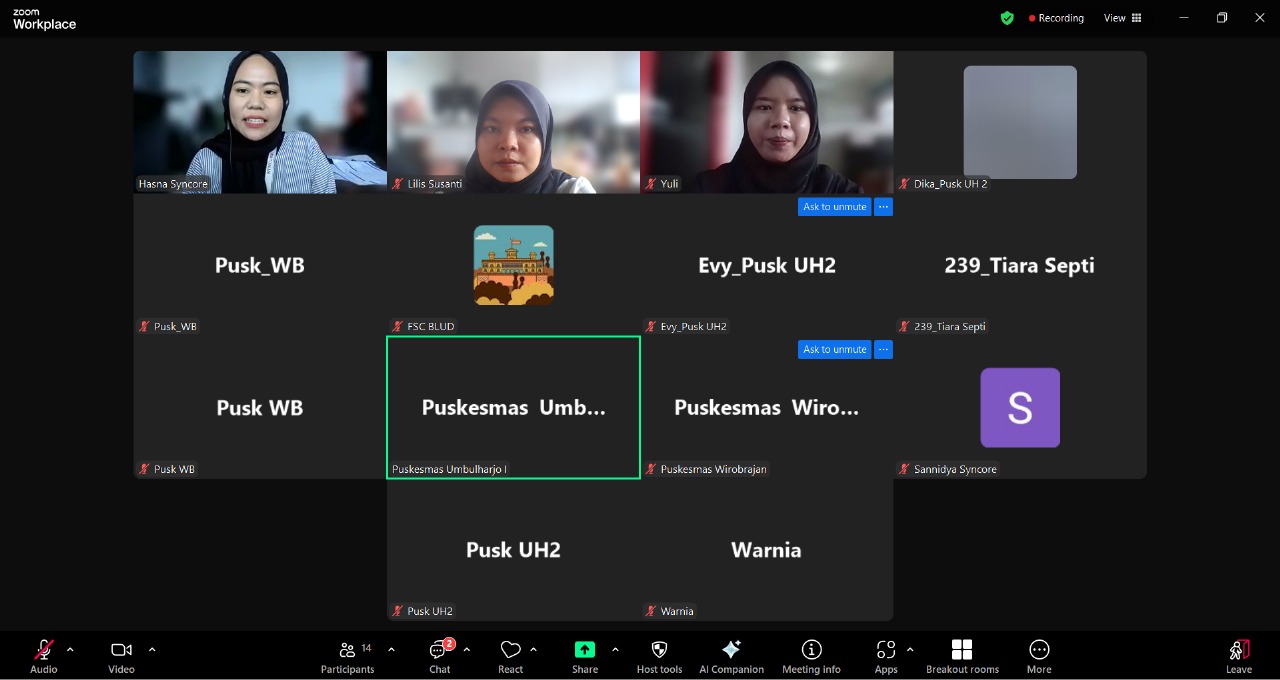 Persiapan Audit Keuangan Puskesmas Umbulharjo I