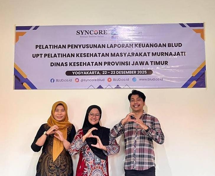 Pelatihan Penyusunan Laporan Keuangan BLUD UPT Pelatihan Kesehatan Masyarakat Murnajati