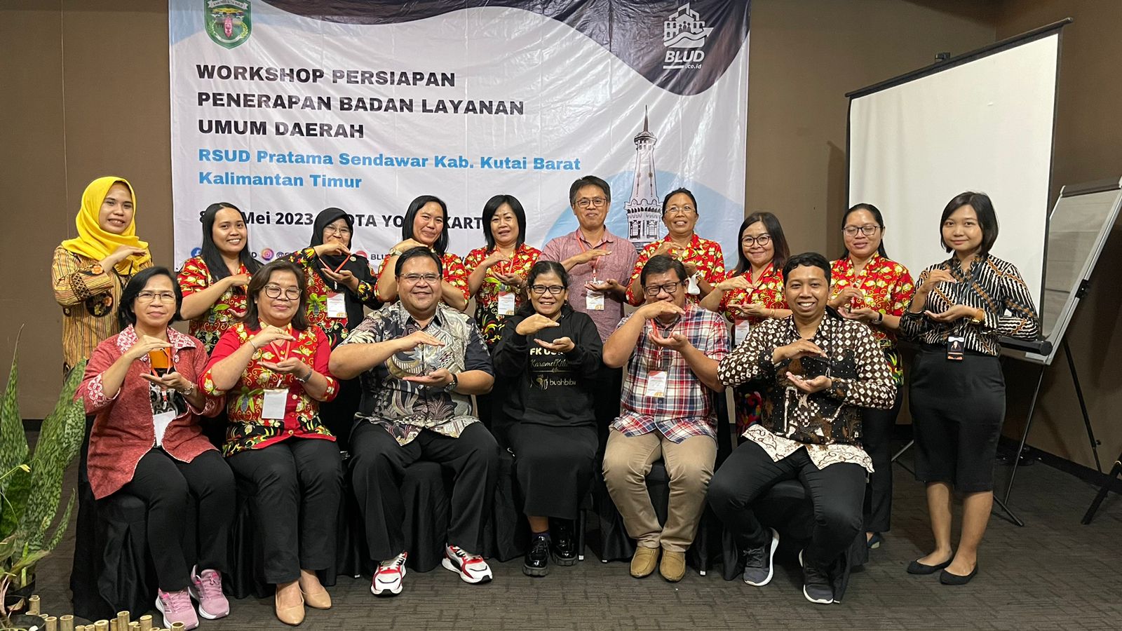 WORKSHOP PERSIAPAN PENERAPAN BLUD RSUD PRATAMA SENDAWAR KUTAI BARAT