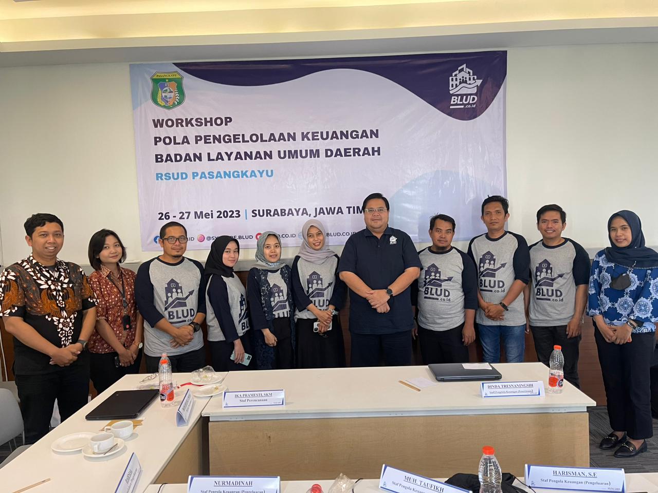 WORKSHOP POLA PENGELOLAAN KEUANGAN BLUD RSUD KABUPATEN PASANG KAYU SULAWESI BARAT