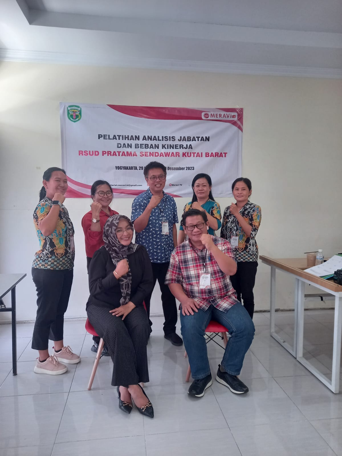 Workshop Pelatihan Analisis Jabatan dan Analisis Beban Kinerja RSUD Pratama Sendawar