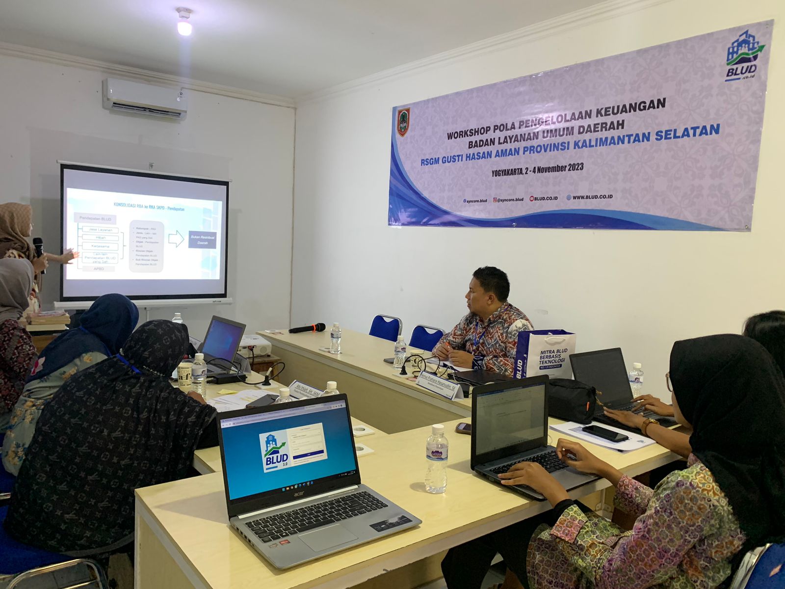 Workshop Pola Pengelolaan Keuangan BLUD RSGM Gusti Hasan Aman Provinsi Kalimantan Selatan