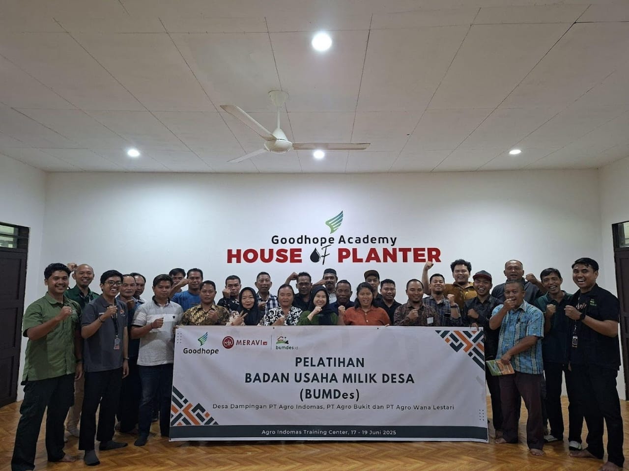 Kolaborasi PT. Agro Harapan Lestari dan Syncore Indonesia  dalam Penguatan BUM Desa