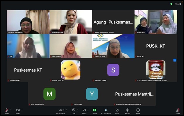 Syncore Indonesia Dampingi Puskesmas Mantrijeron Jalani Pendampingan Pra-Audit