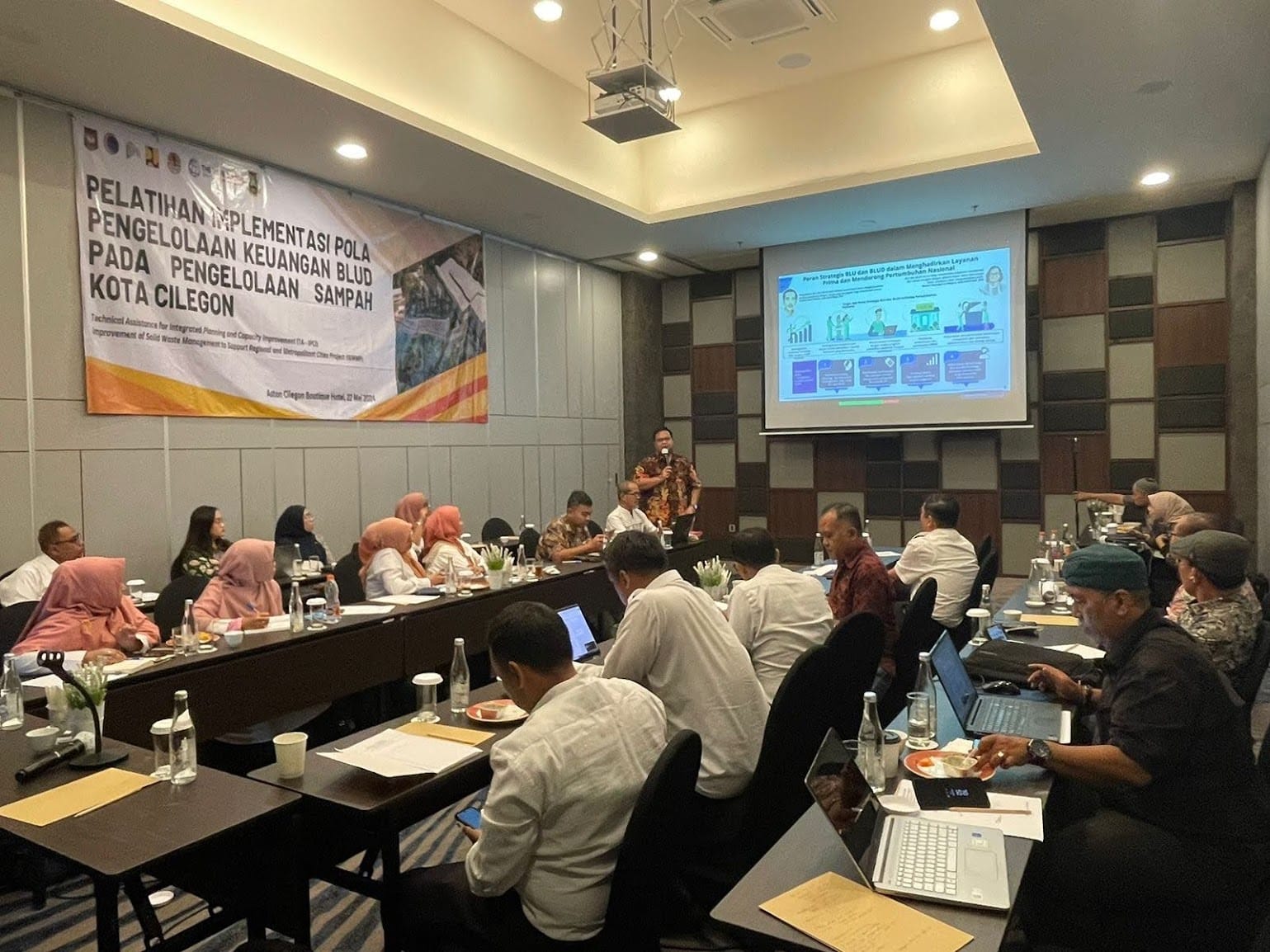 Pelatihan PPK BLUD Cilegon Perkuat Pengelolaan Keuangan Sektor Persampahan