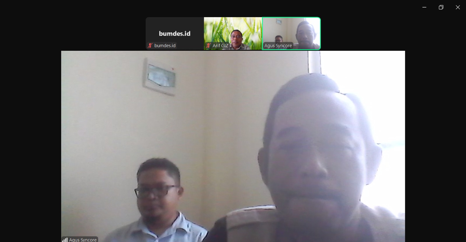 GIZ dan Syncore Indonesia Bahas Skema Bisnis BUM Desa Berkelanjutan