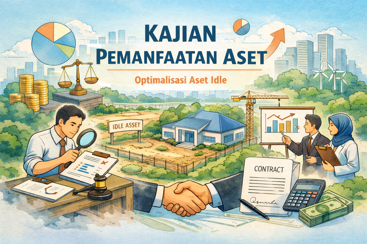 Kajian Pemanfaatan Aset: Strategi Optimalisasi Aset Idle Berbasis Regulasi dan Nilai Manfaat