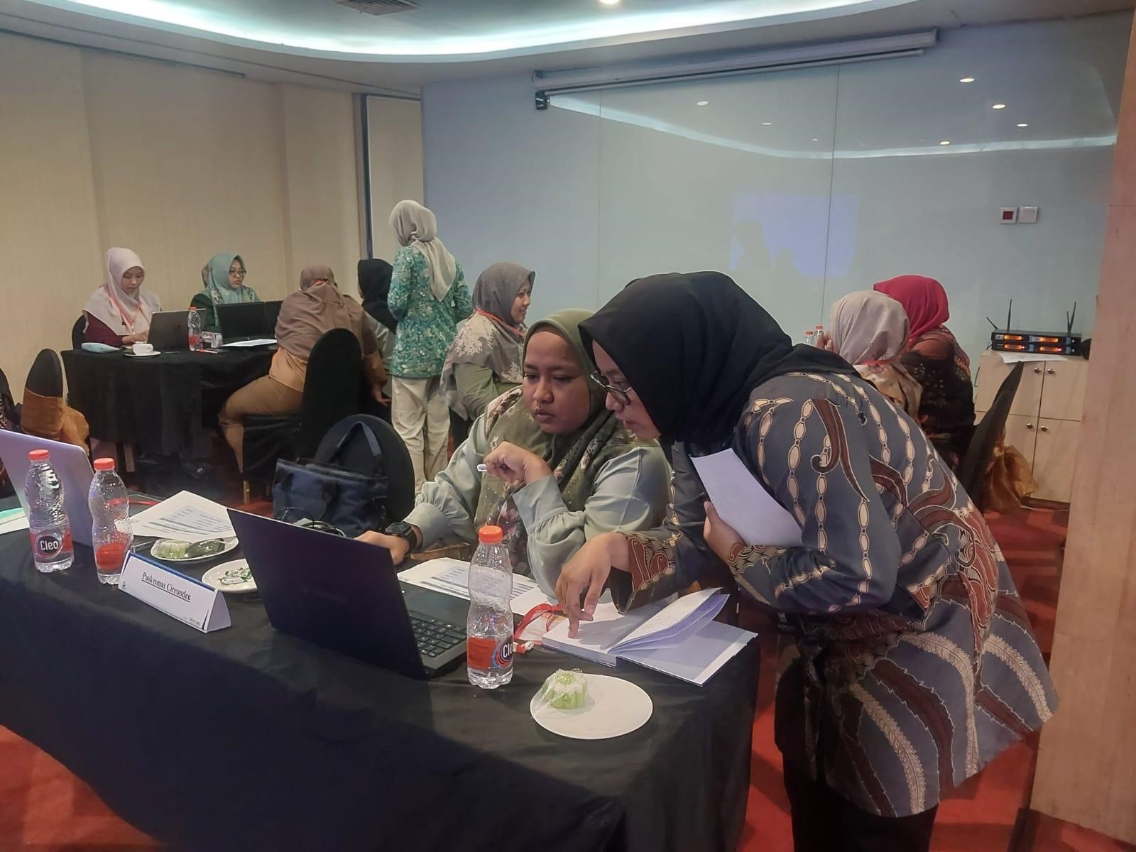 Workshop Penyusunan Dokumen Rencana Bisnis dan Anggaran BLUD dengan Dinas Kesehatan Kota Tangerang Selatan